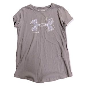 Purple Under Armour Tee, Girl’s size Youth XL.